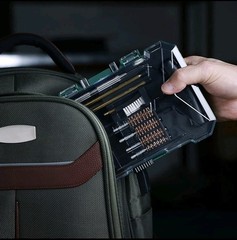FLISSA Universal Handgun Cleaning Kit, 16 Piece Gun Cleaning Kit Case Included