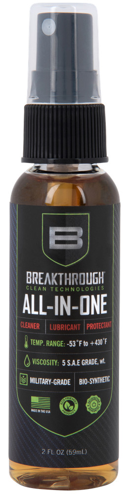 BCT All-in-One Cleaners/Solvent, 2oz Pump Spray Bottle Removes carbon build-up