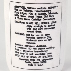 (20) CFL Army Oil Miracle Contact Cleaner Rejuvenator Lubricant 1oz