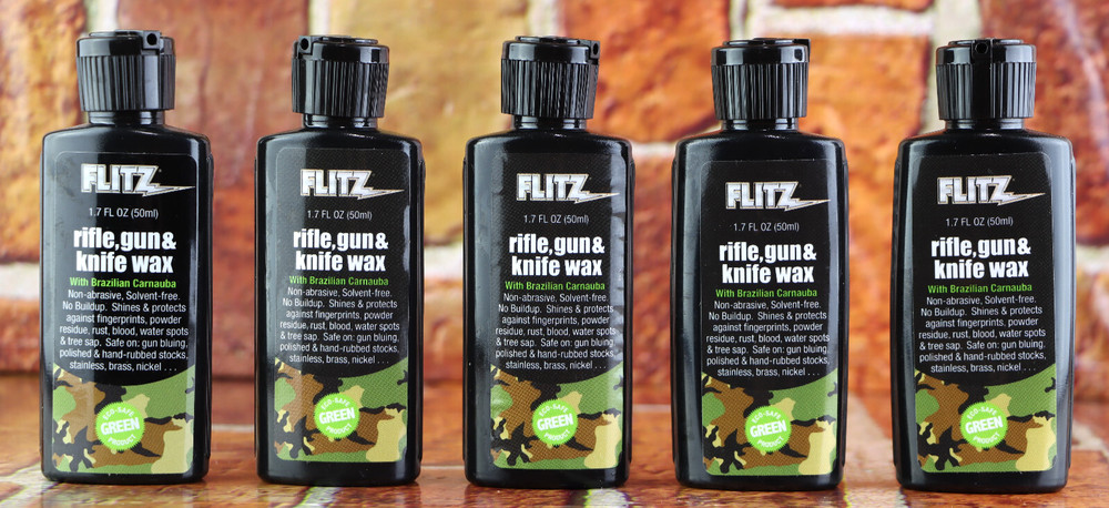 FLITZ GW02702 Rifle Gun & Knife Wax 1.7 FL OZ Lot Of 5