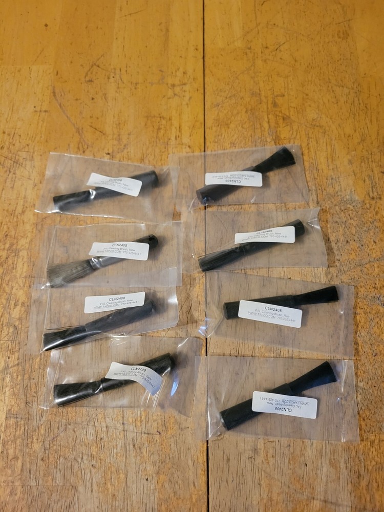 Lot Of (8) Tapco Gun Cleaning Brushes