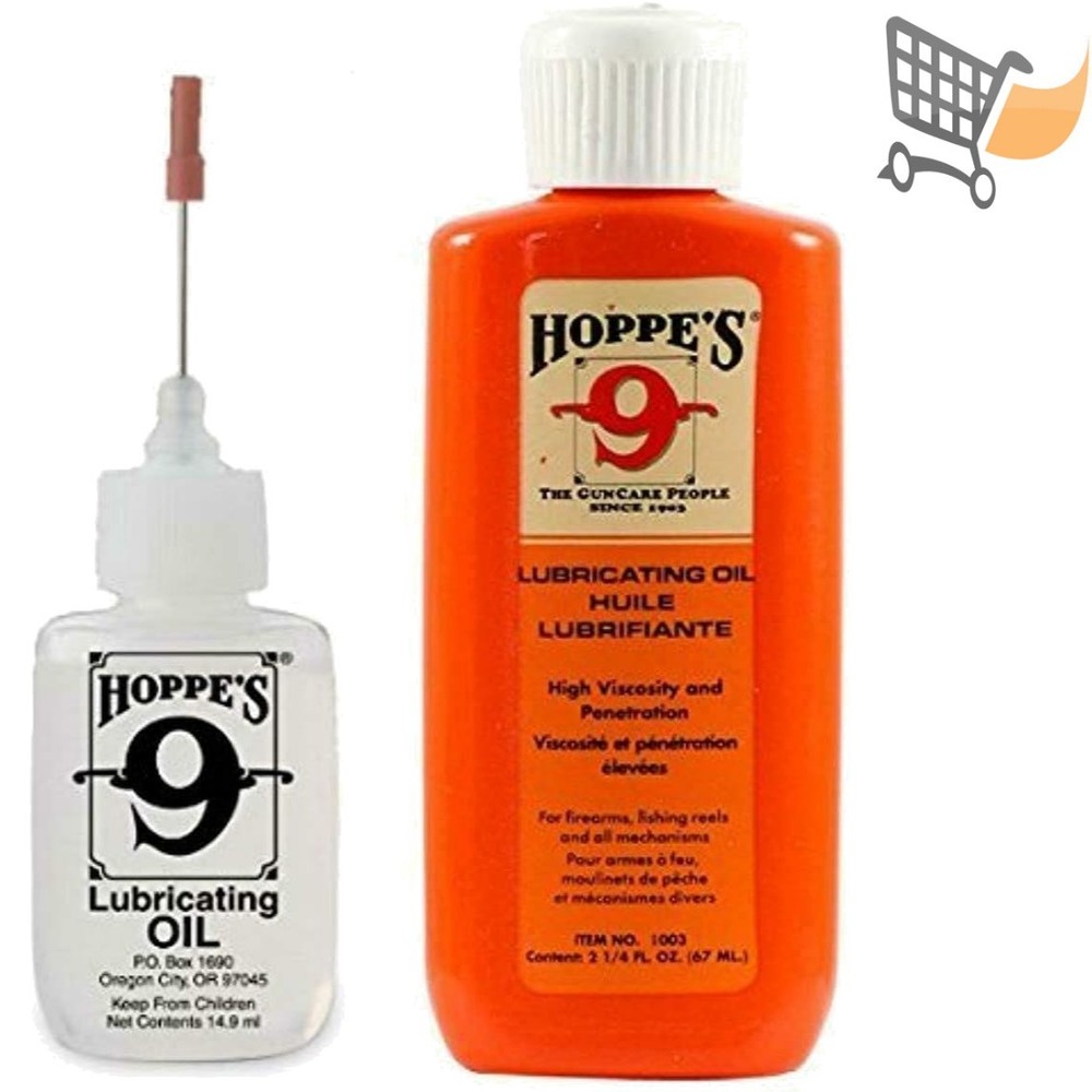 Oil Combo Pack No 9 Precision with 2-1/4 oz Refill for Firearms and Reels