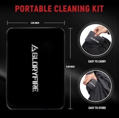 GLORYFIRE Universal Handgun Cleaning kit .22,.40,.45,.357 Caliber/9mm Pistol