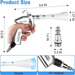 Tornador Z-014 Air Blow Out Gun for Cleaning and Air Drying Auto Surfaces