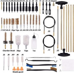 Gun Cleaning Kit Rifle Pistol Shotgun Universal Cleaning Kit for All Calibers