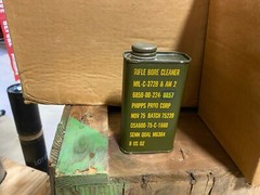 Vietnam Era Rifle Bore Cleaner 8oz Can NOS