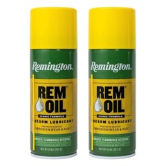 2 Pack Remington Rem Oil 10 oz Aerosol Gun Oil Cleaner Lubricant Rust Protector