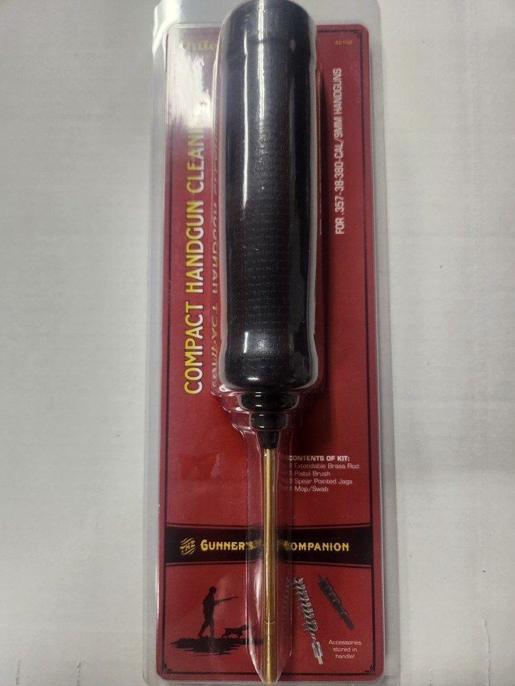 Outers Compact Handgun Cleaning Kit for .357-38-380-CAL/9MM 42102
