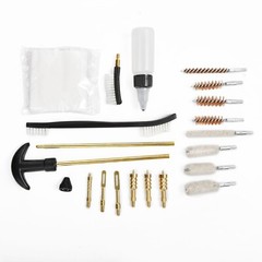 Universal Gun Cleaning Kit Pistol 9mm .38 .22 .40 .45 Caliber Bore Brush Handgun