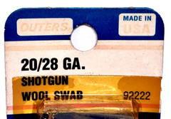 SET OF 2 Outers 20/28 Gauge Shotgun Wool Swab 92222