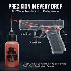 Needle Oiler 1 Fl Oz – All-Purpose Gun Lubricant & Cleaner | Gun Lube for EDC, P