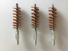 P2 Brand 538 .375 Caliber Gun Cleaning Brush – 3-Pack for .38 and 9mm