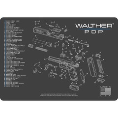 TekMat Original Gun Cleaning Mat – 17″ X 11″ – Walther PDP