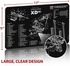 11″ x 17″ – 1/8″ Thick Oil Resistant Non-Slip Waterproof Scratchproof Washabl…