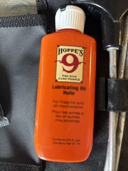 Hoppes Pistol Gun Cleaning Kit – Anti Fog – Gun Oil Lube – Cleaning Patches