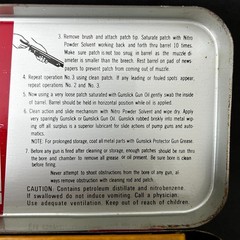 Vtg Outers No. 478 Shotgun Cleaning Kit, 16 Ga – 1960s Metal Case, Hunting Theme