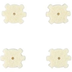High Density Wool Felt Star Chamber Cleaning Pads – 110 Pack