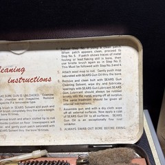 Vintage Gun Cleaning Lot Rod Kit Sears Ted Williams All Gauges Shot Gun