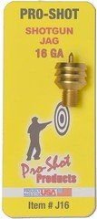 Pro-Shot 16 Gauge Shotgun Jag with Brass Spear Tip for Superior Cleaning