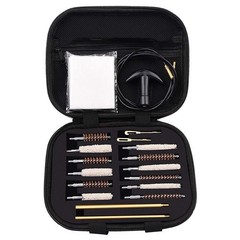 68pcs Gun Cleaning Kit Universal Rifle Pistol Shotgun Handgun Firearm with Case