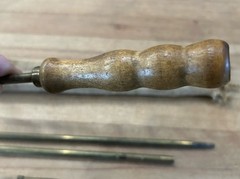 Marble #9728 Jointed Rifle Rod 36”Long For .28 cal & up – With Bag