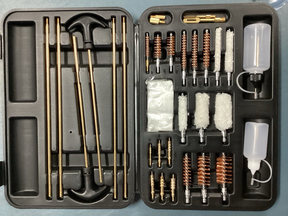 Gun Cleaning Kit for Rifle Pistol Shotgun Muzzleloader for any Caliber