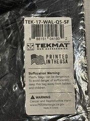 TekMat Walther Cleaning Mat Q5 SF Parts Diagram 11×17 reassemble 9mm Luger Gun
