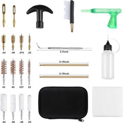 Universal Handgun Cleaning Kit for .22 .357/.38/9mm .40 .45 Caliber Pistol Gun B
