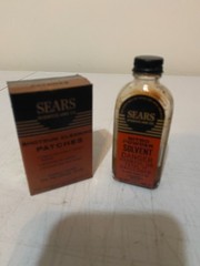 Vintage Sears No 2142 .410 Shotgun Gun Cleaning Kit Rods Oil Case