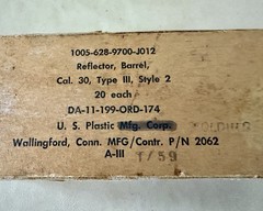Original US 7790138 Barrel Reflector Bore Inspection Tool Mirror USPM 30 Cal.