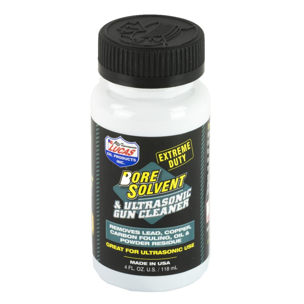 Lucas Oil 10907 Extreme Duty Bore Solvent Against Rust and Corrosion 4 oz Jar
