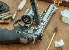 Compact Fiber Optic Bore Light Flashlight Gun Pistol Rifle Barrel Inspection