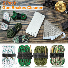 2 PCS Bore Rope Gun Snake Barrel Cleaners for Guns