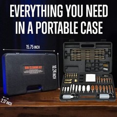 All in One Gun Cleaning Kit Compact Versatile High Quality Accessories Included