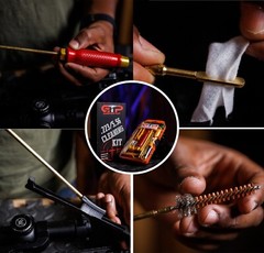 GuardTech Plus 223/5.56 Cleaning Kit with bore rope cleaner, brass quality