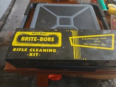 Vintage Mill Run Brite Bore Rifle Gun Cleaning Kit