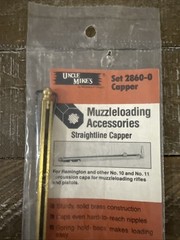 Uncle Mikes Set 2860-0 Capper Muzzleloading Accessories-Brand New-SHIPS N 24 HOU