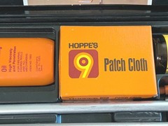 NOS Unused Vintage HOPPE’S GUN CLEANING KIT with Storage Box / Case