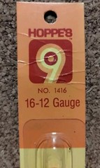Vintage Nos Hoppe’s Conversion Adapter Clotted End 16 – 12 Gauge # 1416