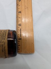 Vintage 1950s Hoppe’s No. 9 Nitro Powder Solvent Glass Bottle EMPTY