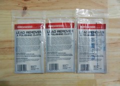Birchwood Casey Lead Remover and Polishing Cloth; 6″ x 9″; 3 Cloths; 31002