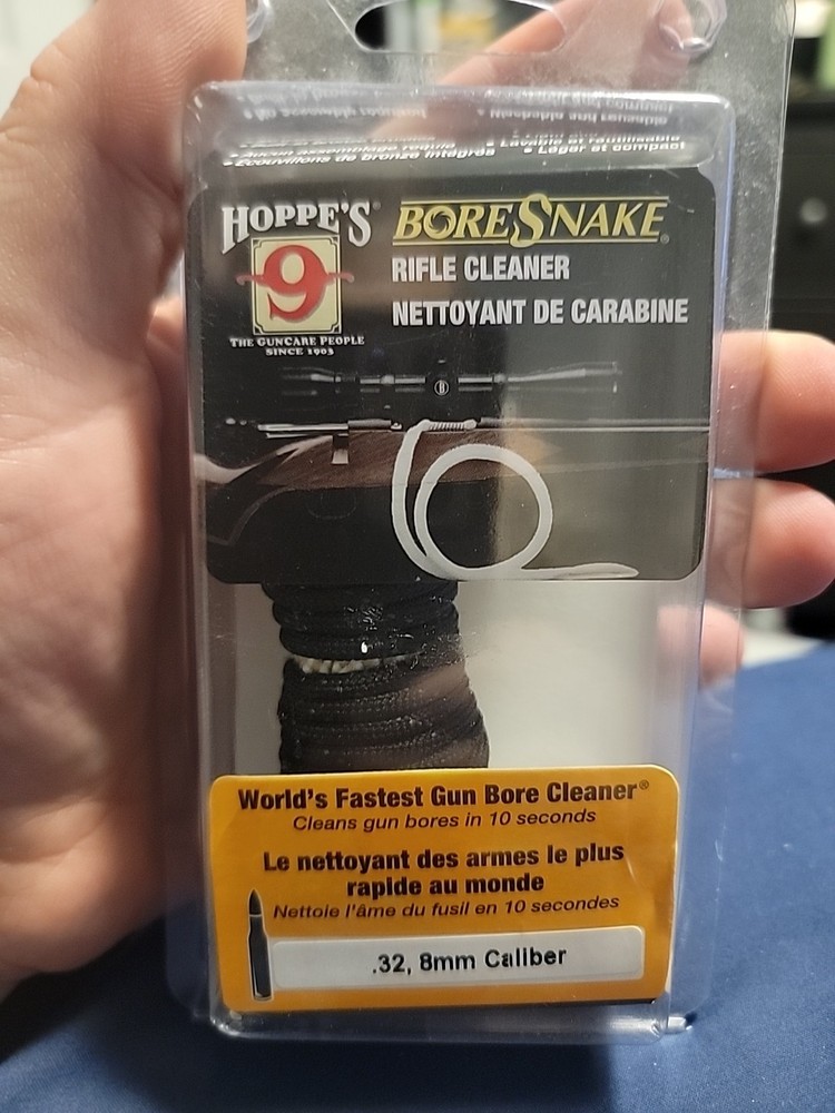 Hoppe’s Bore Snake .32cal 8mm. Rifle 24016