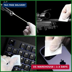 1700PCS gun cleaning supplies-1500PCS Gun Cleaning Patches +200PCS Gun Cleaning