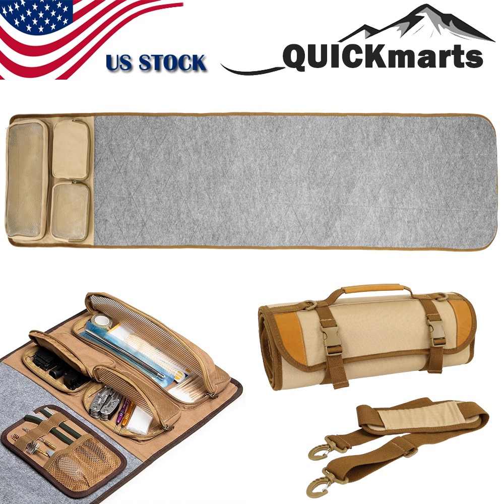 Gun Cleaning Mat Workbench Pad Heavy Duty for Shooting Hunting Rifle Maintenance