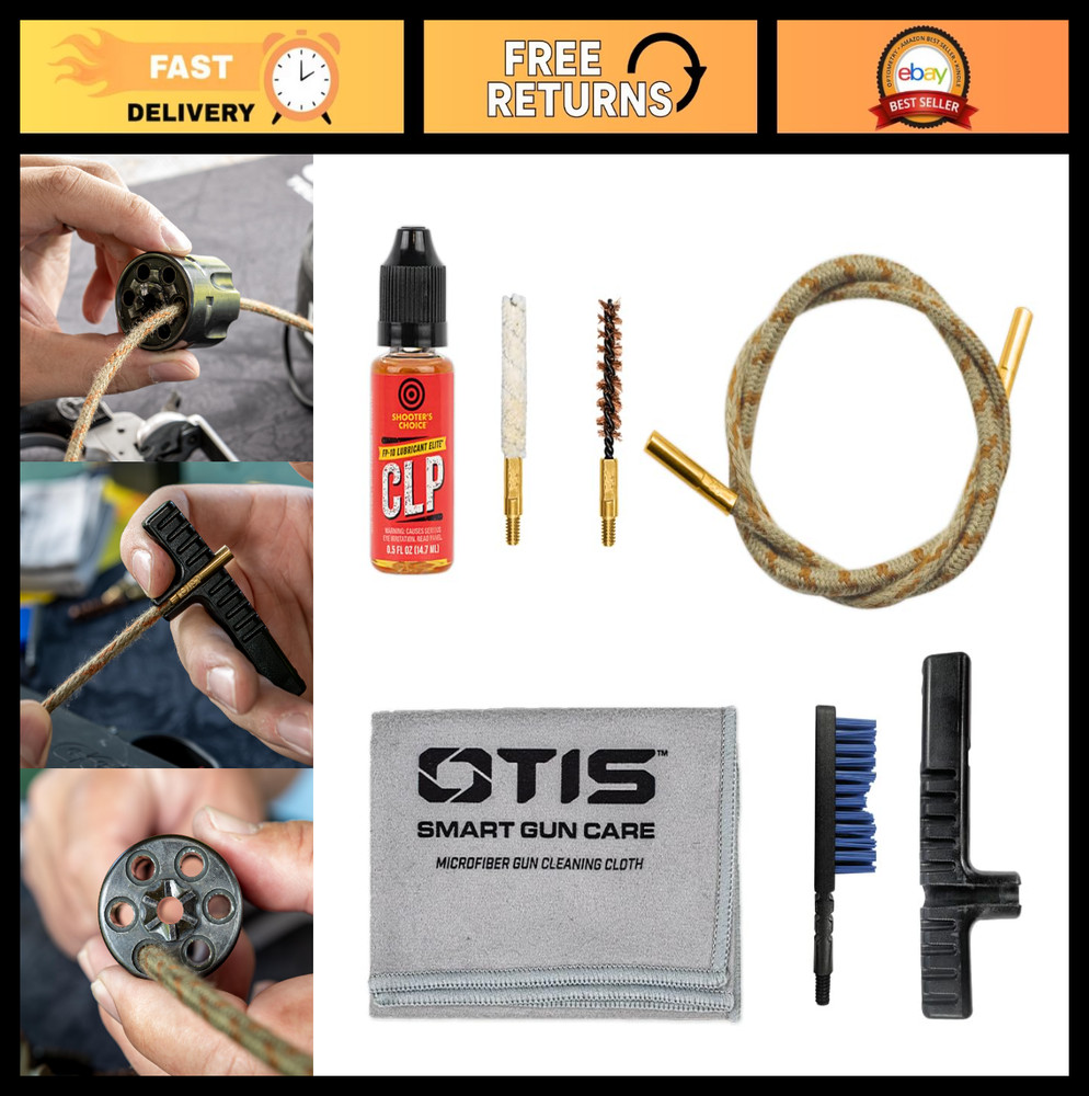 Deluxe .22 Caliber Ripcord Cleaning Kit – Quick & Easy Gun Maintenance Tool