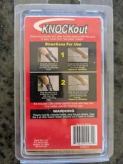 Gun Barrell Cleaning System KNOCKOUT one-two .22 Caliber – 5.56mm (.223, 25-250)