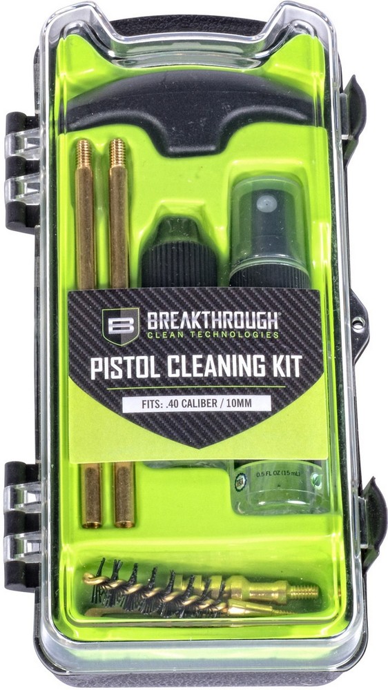 Breakthrough Clean Vision Series .40 Cal/10mm Pistol Cleaning Kit BT-ECC-40