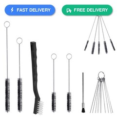 17pcs Multi-Purpose Spray Gun Cleaning Kit,Nylon Brushes Paint Gun Cleaning…