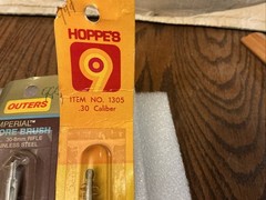 Lot of 4 NOS,Hoppe’s/Outers Bore Brushes,.30 Caliber,8mm