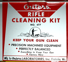 Outers Gunslick Rifle Kit 22 Cal. #477 – Complete – Pre-owned (H-1)